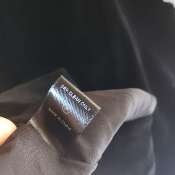 Tuckernuck Black Sleeveless Velvet Dress Career Party Cocktail Size 14 holiday - Picture 5 of 7